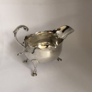 A George II / III Silver Cream Boat